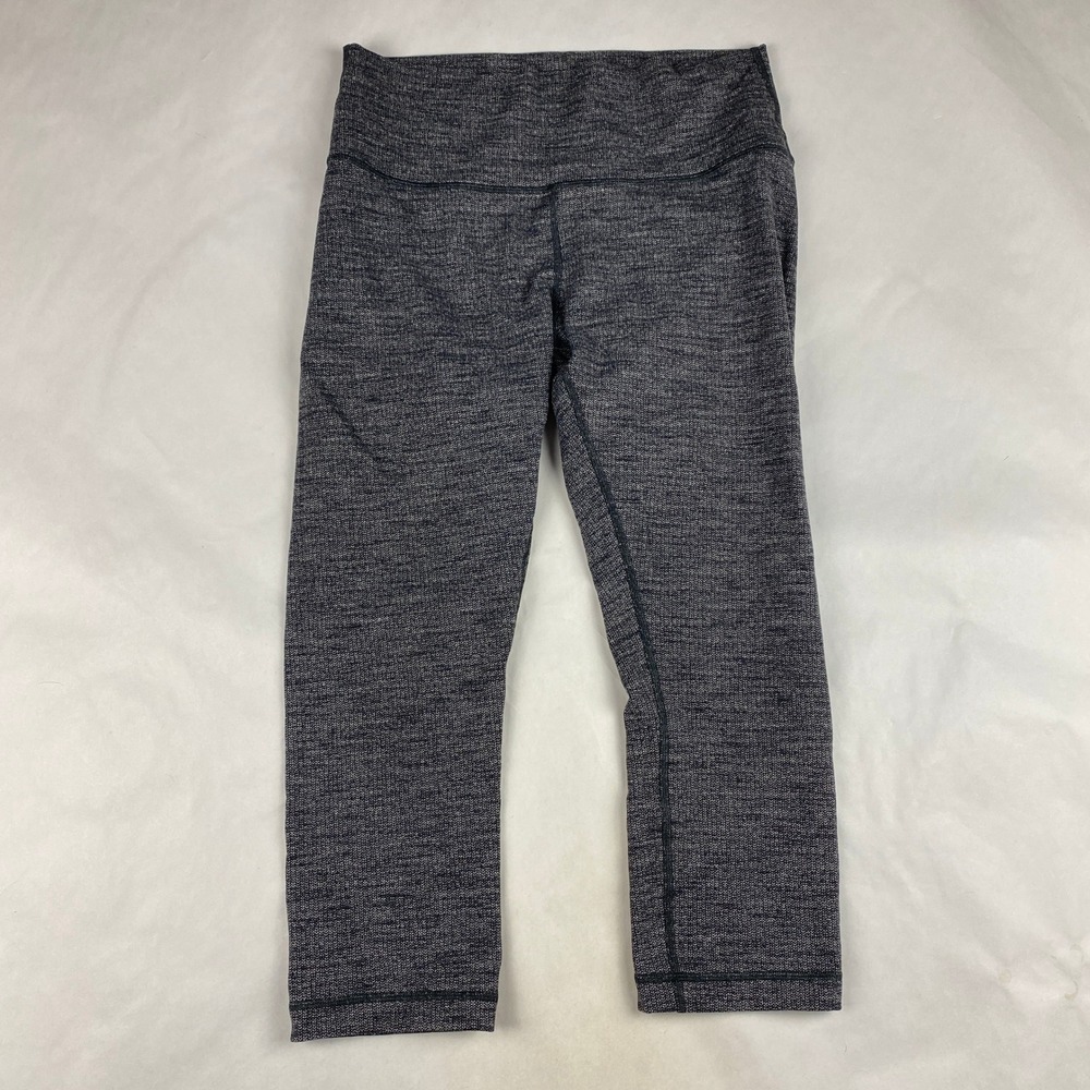 Lululemon Leggings Women's Size 10 Cropped Gray